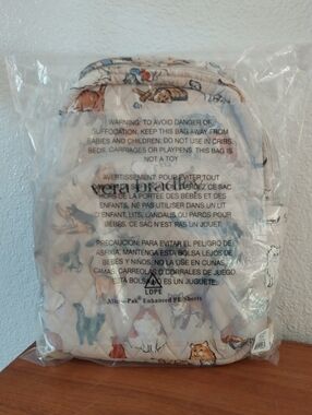 Vera Bradley A Cats Life Mini Backpack Small